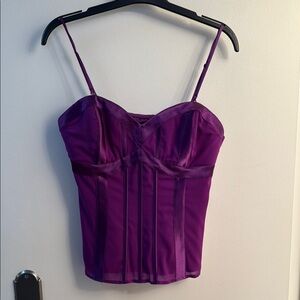 Elegant Purple Women's Top